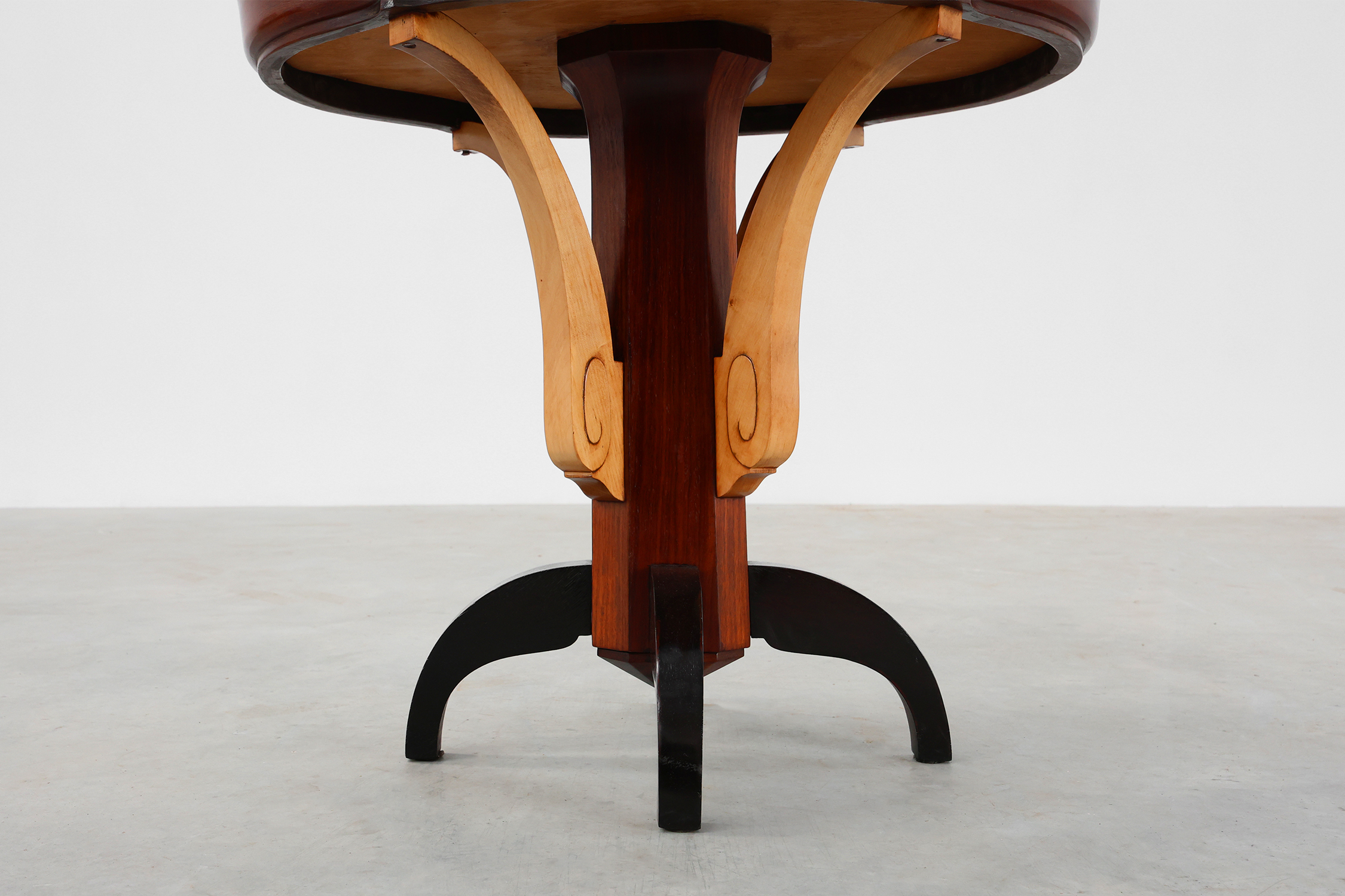 Art Deco side table in wood, France ca. 1930thumbnail